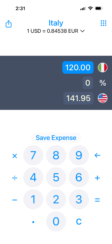 Money Converter + offline currency converter for iPhone travel